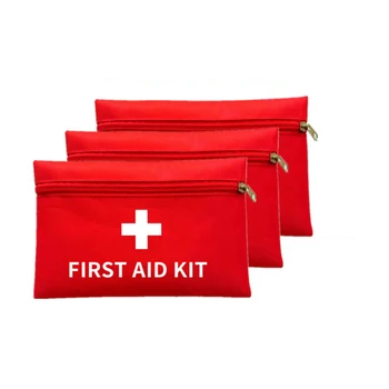 Ilk Yardım Çantası Çanta Hemşire Kırmızı Tıbbi alet çantası Su Geçirmez Oxford Kumaş saklama çantası Hastane Ev Ilk Yardım Malzemeleri
