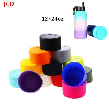 JCD 7.5 cm Pratik Su Şişeleri İçin Spor Kayma Direnci Ev Kullanımı Fincan Alt Kapak Anti Kayma Kol Bardak Silikon Çizme