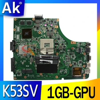 K53SV Anakart 1GB-GPU + 3.0 USB Asus K53S A53S K53SV K53SJ P53SJ X53S laptop Anakart K53SJ Anakart test 100 % tamam