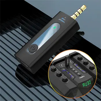 Kablosuz Mikrofon 3.5 mm Yaka Yaka Gürültü Azaltma Yönlü Kondenser Mikrofon K35 Kamera AUX Hoparlör Akıllı Telefon Görüntü 2