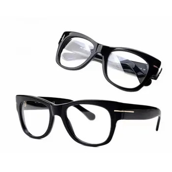 Kaliteli Unisex Retro Vintage güneş gözlüğü Çerçeve UV400 52-20-140 İnce Asetatlar Fullrim Optik Gözlük Miyopi Reçete Görüntü 2