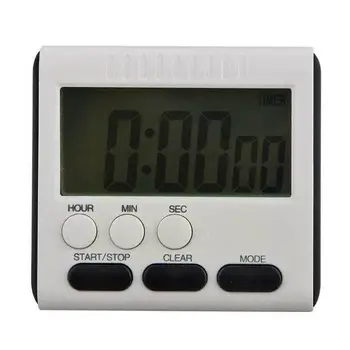 Katlanabilir Standı Loud Alarm Lcd dijital ekran Saat Mutfak Up Mutfak Zamanlayıcı Geri Sayım B8b1 Büyük mutfak zamanlayıcısı S4o0 Görüntü 2