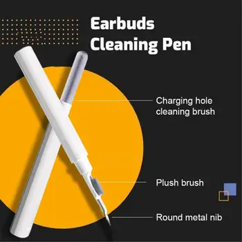Kulak tıkacı Temizleme Kalemi Kablosuz Kulaklık Temizleme fırça uçlu kalem Kulak Tıkacı Temizleyici Kiti Durumda Temizleme Araçları Mİ Huawei Samsung Airpods Görüntü 2