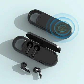 Kulaklık ve Hoparlör 2 İn 1 2022 Yeni TWS 5.3 Bluetooth kablosuz kulaklıklar Audifono Hifi Kulaklık Tipi C Kulaklık Şarj BT03