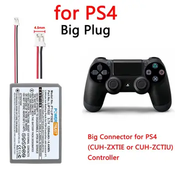 LIP1522 Pil Sony PS4 Bluetooth Kablosuz Çift Şok Denetleyici CUH-ZCT1 Eski Sürüm V1 Büyük Konnektör CUH-ZCT1H CUH-ZCT1U