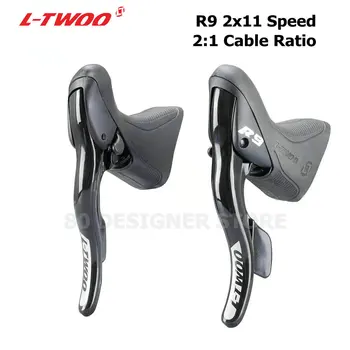 LTWOO R9 2x11 / R7 2x10 / R5 2x10 / R3 2x8 / R2 2x7 hız Yol Bisikleti Shifters Kolu Fren Yol Bisiklet için Uyumlu 4700, 105, 4600