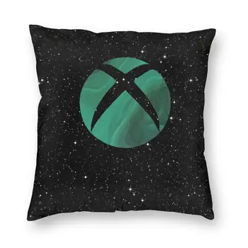 Lüks Xbox Logo minder örtüsü Kanepe Kadife video oyunu Oyun Atmak Yastık Kılıfı Oturma Odası Dekorasyon