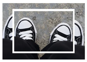Mihara Çözünme Kalın Alt Sneaker Erkekler için Mmy Sneakers Erkekler Retro kanvas ayakkabılar Kadın Klasik Kurulu Ayakkabı Görüntü 2