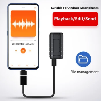 Mini Profesyonel Dijital Kaydedici Taşınabilir Ses Aktif Kaydedici 500 Saat HD Gürültü Azaltma Ses kayıt kalemi MP3 Çalar