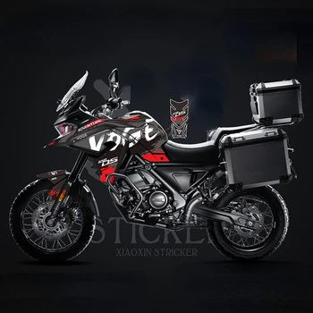 Motosiklet Kişilik Bisiklet Çıkartmaları Bir Set İçin Geçerlidir Loncın Voge 650DS Görüntü 2