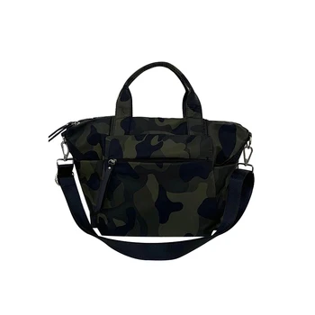 Naylon Çanta omuzdan askili çanta Kadın-Vintage Kolu çapraz alışveriş çantası Tote Casual Plaj Çok Fonksiyonlu Çanta Bayanlar için