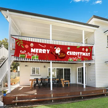 Noel Afiş Açık Mutlu yılbaşı dekoru Ev İçin Noel Süsleri Noel Baba Noel Hediyeleri Navidad 2021 Yeni Yıl 2022