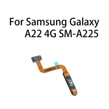 Orijinal Ev Düğmesi Parmak İzi Sensörü Flex Kablo Samsung Galaxy A22 4G SM-A225 Görüntü 2