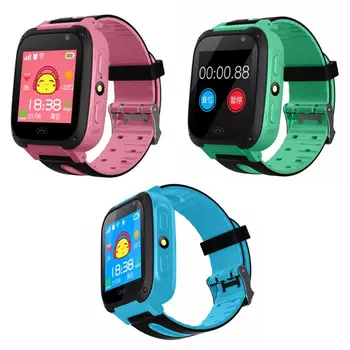 S4 Su Geçirmez dokunmatik ekranlı akıllı saat Bilek anti-kayıp SOS Dial Çağrı Smartwatch GPS Bulucu Izci Çocuklar Çocuk Hediyeler
