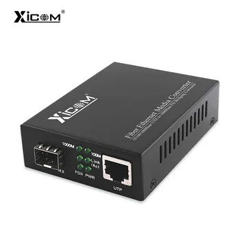 SFP Alıcı-verici Modülü Gigabit Medya Dönüştürücü 1000 M 20 KM Hızlı Ethernet RJ45 SFP Fiber Anahtarı ile Uyumlu Cisco / Huawei