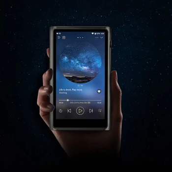 SHANLING M7 Android10 Bluetooth5. 0 Yüksek ÇÖZÜNÜRLÜKLÜ HIFI Taşınabilir Müzik Çalar ES9038pro DAC MQA DSD512 8 Çekirdekli Qualcomm CPU 1080P Ekran Görüntü 2