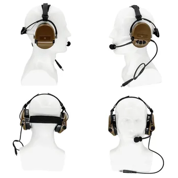Taktik Kulaklık TCİLiberator II İşitme Koruma Çekim Kulaklık SORDİN Silikon Kulak Yastıkları Airsoft Avcılık