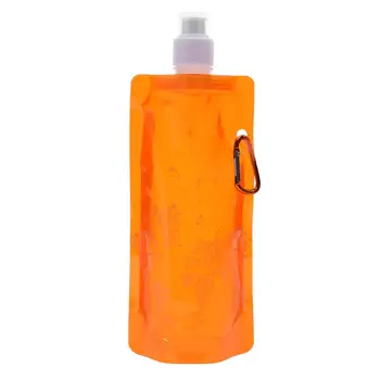 Taşınabilir Katlanır Su şişe çantası Açık Spor Malzemeleri Açık Spor Malzemeleri Yürüyüş Kamp Yumuşak Şişe Su Torbası Görüntü 2