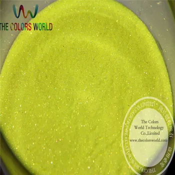 TCH2018 toptan 0.1 mm 004 boyutu Shinning Külçe Limon Sarı Yanardöner Renk ince Glitter Toz