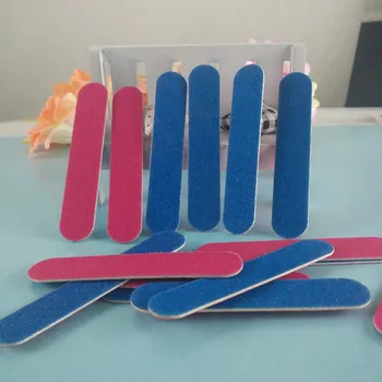 Toptan 10 adet/grup Nail Art Dosya Tampon Manikür Pedikür Tırnak Bakımı Araçları Zımpara Ince Kiti Tırnak Sanat Araçları Tırnak Çıkartmalar
