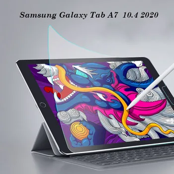 TPU çizim ekran koruyucu film Samsung Galaxy Tab için A7 Lite Tab A S Kalem ile 8.0 
