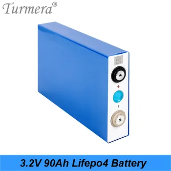 Turmera 8 Adet 3.2 V 90Ah Lifepo4 Pil Lityum Demir Fosfat Pil için Güneş Enerjisi Sistemi ve Kesintisiz Güç Kaynağı