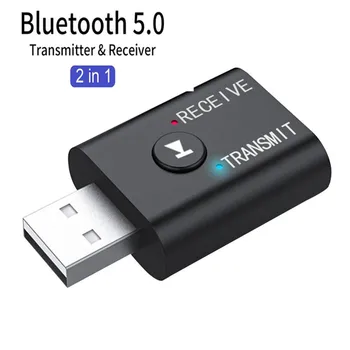 USB kablosuz bluetooth Adaptörü 5.0 Verici Bluetooth Araba Bilgisayar TV dizüstü bilgisayar hoparlörü Kulaklık Adaptörü Bluetooth Alıcısı