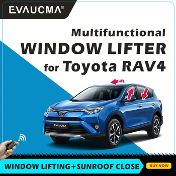 Uzaktan Araba Oto Güç pencere kapatıcı Kaldırıcı Toyota RAV4 XA30 XA40 Sunroof Yakın / Açık Araba Oto pencere kapatıcı Aksesuarları