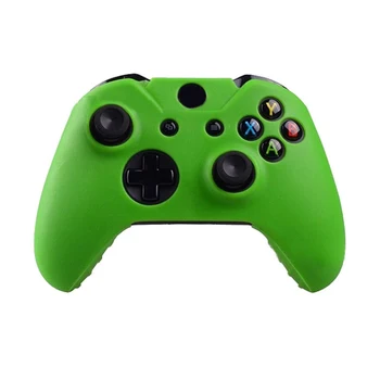 Xbox One Denetleyicisi için Silikon Jel Kılıf Cilt Kapak Kauçuk Kılıf microsoft xbox one Gamepad Joystick Yumuşak Kılıflar 10 Renkler Görüntü 2