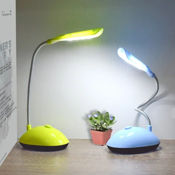 Yaratıcı LED masa lambası Okuma Göz koruma Lambası Ev Kapalı Yatak Odası Çalışma Akülü Okuma Lambası