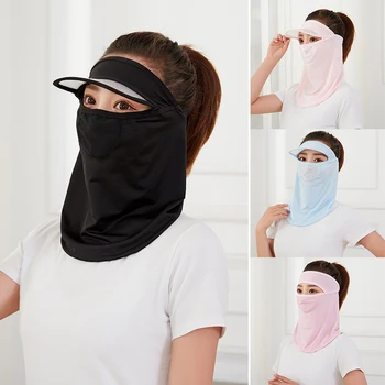 Yaz Golf Güneş Koruyucu Maske Güneş Koruma Nefes Dip Anti-Uv Moda Kadın Spor Kamp İçi Boş Şapka