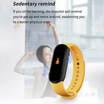 YBE719 Bluetooth Spor Bilezik Erkekler Kadınlar İzci Spor Bandı Pedometre Kalp Hızı Kan Basıncı Görüntü 2