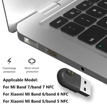 Yedek Mini USB Taşınabilir Şarj Dock İstasyonu İçin Xiaomi Mi Band 7 6 5 NFC Akıllı Bilezik İzle Şarj Tabanı Aksesuarları Görüntü 2