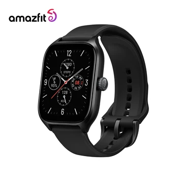 Yeni Amazfit GTS 4 Büyük AMOLED Ekran Smartwatch 150+ Spor Modları akıllı bluetooth saat Telefon Görüşmeleri Android IOS İçin