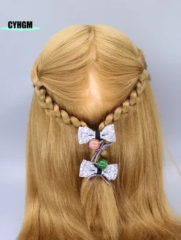 Yeni Moda toptan elastik saç bantları saç aksesuarları kızlar çocuklar Kadınlar için saç bağları Kızlar saç lastik bant B05-2 Görüntü 2