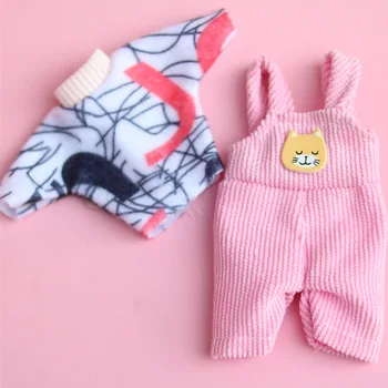 Yeni oyuncak bebek giysileri İçin 16cm BJD Bebek Moda Elbise Etek Kıyafet Genel Elbise Kız Oyuncak Aksesuarları çocuk Elbise Hediye Görüntü 2