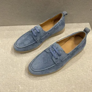 Yeni rahat düz tabanlı Lefu ayakkabı 2022 yaz severler giymek rahat tek ayakkabı erkekler ve kadınlar için ilkbahar ve Sonbahar