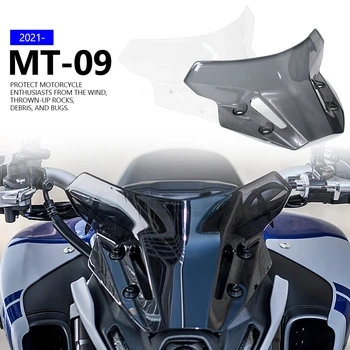 YENİ 2021 2022 Cam Ön Cam YAMAHA MT-09 FZ-09 MT09 FZ09 MT FZ 09 Motosiklet Aksesuarları Rüzgar Deflector fz09 mt09