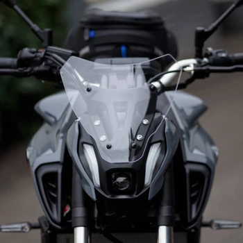 YENİ Yamaha MT - 07 MT07 2021-Motosiklet Parçaları Cam Cam Rüzgar Kalkanı Saptırıcı Görüntü 2