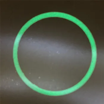 Yeşil Işıklı Saat İç Gölge Daire Halka İzle Çerçeve Aksesuarları, Dış İç Çap 29.2 mm-26.2 mm