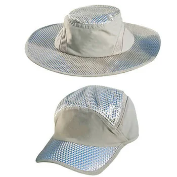 Yuvarlak şapka Balıkçı Şapka Buz Kapağı Güneş Koruyucu Soğutma Buz Soğuk Şapka Klima Kapağı güneş şapkası Anti-ultraviyole Arctic Kap