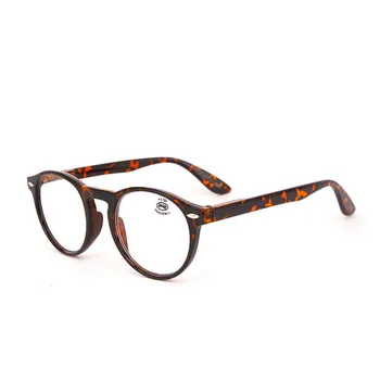 Zilead Moda Yuvarlak okuma gözlüğü Erkekler Kadınlar Retro Kırmızı Mavi Siyah Gözlük Gözlük Vintage Ultralight Gözlük Çerçevesi