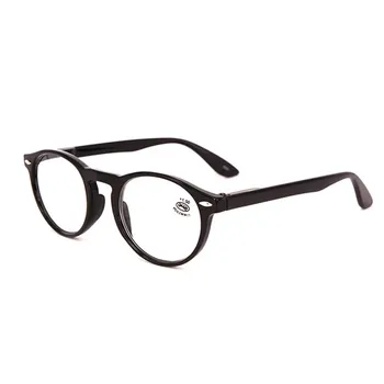 Zilead Moda Yuvarlak okuma gözlüğü Erkekler Kadınlar Retro Kırmızı Mavi Siyah Gözlük Gözlük Vintage Ultralight Gözlük Çerçevesi Görüntü 2