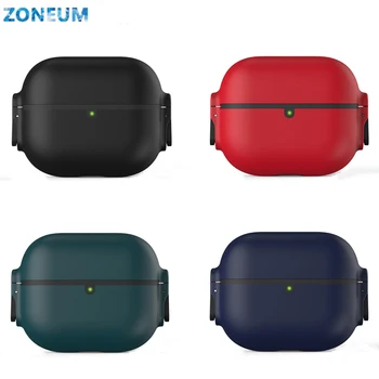 ZONEUM Airpods için 3 Durumda, Çift katmanlı Şok Emici Kılıf Kordon ile Yeni Çift kilitli kasa Airpods için 1 2 Pro 6 renkler