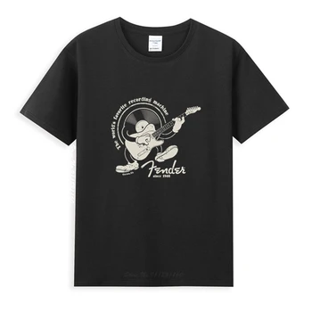 Çamurluk Oyun Gitar Logo Klasik siyah tişört Yeni Yaz erkek Kısa Kollu Popüler Tees Gömlek Tops Roman Unisex