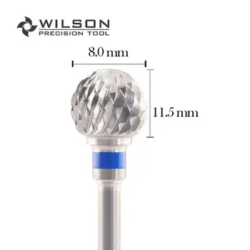 Çapraz Kesim-Standart (5000316) - ISO 190-Tungsten Karbür Burs-WILSON Karbür Tırnak Matkap Ucu ve Diş Burs Görüntü 2