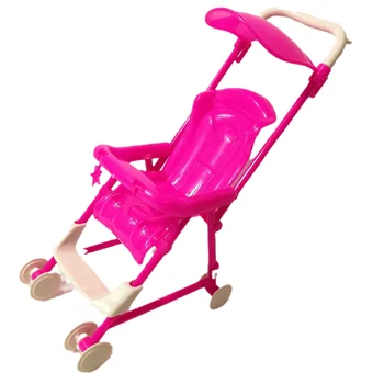 Çocuk Oyun Evi kreş mobilyası Arabası Plastik Arabası Aksesuarları Oyuncaklar Barbie Kelly Boyutu Bebek Kız en iyi Kukla Çocuk Hediye