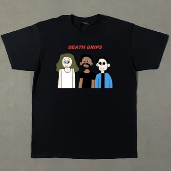 Ölüm Sapları Bant Posteri Özel Yeni Moda Erkek kısa kollu t-shirt Üst Tee