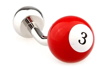 ücretsiz kargo Moda Kol Düğmeleri bakır malzeme snooker tasarım yeni varış kol düğmeleri toptan ve perakende 81580966